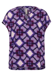 Sommer Blusenshirt / Violett