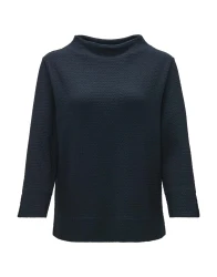 Damen Langarmshirt Suwen / Dunkelblau