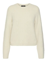 Damen Strickpullover VMNOVAH / Creme