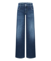 Damen Jeans Wide Leg / Blau