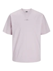 Herren T-Shirt Backprint / Rosa