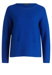 Damen Feinstrickpullover / Blau