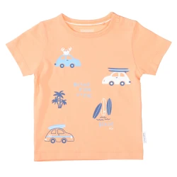 Kinder T-Shirt mit Print / Orange