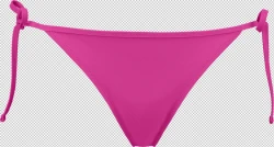 Damen Bikinihose Side Tie / Pink
