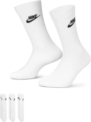 Herren Crew-Socken Sportswear Everyday / weiß