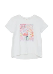 Mädchen T-Shirt / Weiß