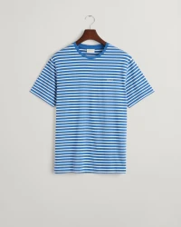 Gestreiftes Herren T-Shirt / Blau