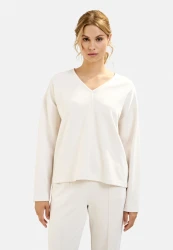 Damen Sweatshirt / Weiß