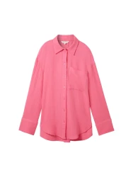 Damen Bluse structured / Pink