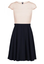 Damen Cocktailkleid / Rosa