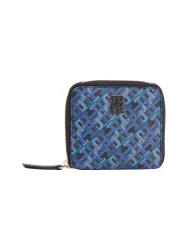Brieftasche mit Reißverschluss / Blau