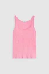 Damen Slim Fit Tanktop / Rosa