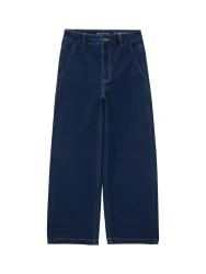 Damen Culotte-Jeans / Blau