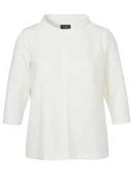 Curvy Sweatshirt / Weiß
