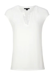 Layering-Shirt / Weiß
