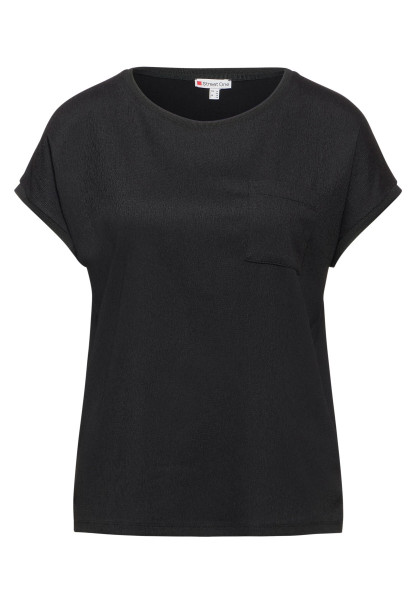 Damen T-Shirt Strukturmix