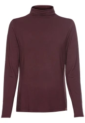 Damen Langarmshirt / violett