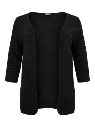 Curvy Cardigan CARGROUP 3/4 CARDIGAN JRS / Schwarz