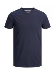 Herren T-Shirt Basic / marineblau