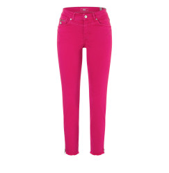 Damen Jeans Hose / pink