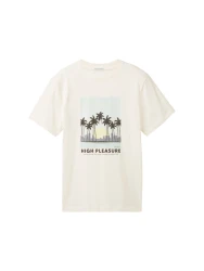 Kinder T-Shirt mit Print / Weiß