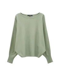 Damen Strickpullover Taliya line / Khaki