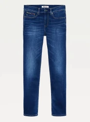 Herren Slim Fit Jeans SCANTON mit Fade-Effekt / Blau