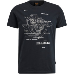 Herren Jerseyshirt / Dunkelblau