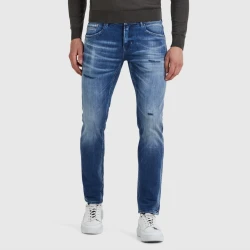 Herren Slim Fit Jeans TAILWHEEL BLUE DESTROY WASH / Hellblau