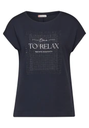 Damen T-Shirt / Blau