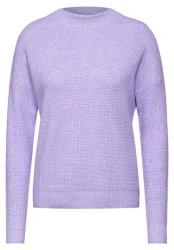 Damen Strickpullover / violett