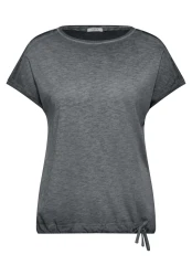 Damen Flammgarn T-Shirt / Anthrazit