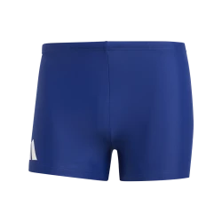 Herren Badeshorts Solid Boxer / blau