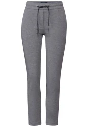 Damen Hose im Casual Fit / Grau