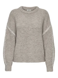 Damen Strickpullover JDYZOEY / Beige