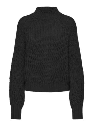 Damen Strickpullover JDYASTRID / Schwarz