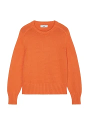 Damen Pullover Relaxed / Orange