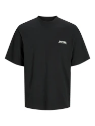 Herren T-Shirt JORROXBURY TYPE TEE SS CREW NECK / Schwarz