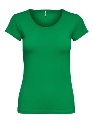 Damen T-Shirt ONLLIVE / Grün