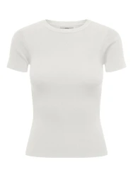 Damen T-Shirt JDYCIRKELINE / Weiß