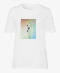 Damen T-Shirt Cira / Weiß