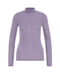 Damen Langarmshirt Fjola / Flieder