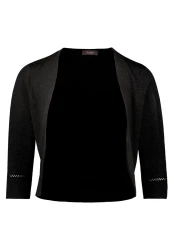 Damen Strickbolero / Schwarz