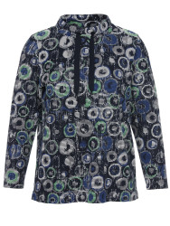 Curvy Sweatshirt / Blau