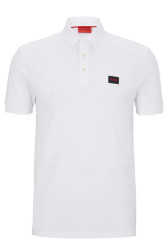 Herren Poloshirt DERESOM / Weiß