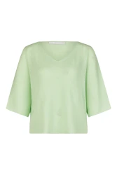 Damen Strickshirt / Grün