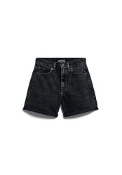 Damen Jeans Shorts SHEAARI / Schwarz