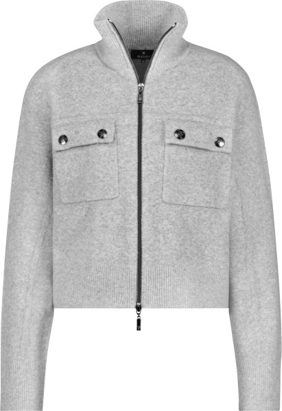 Damen Strickjacke, silver grey