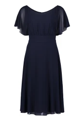 Cocktailkleid / blau