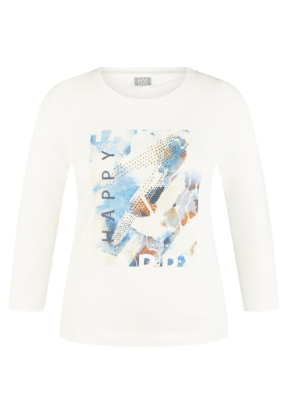 Damen Langarmshirt Cloudy Sky